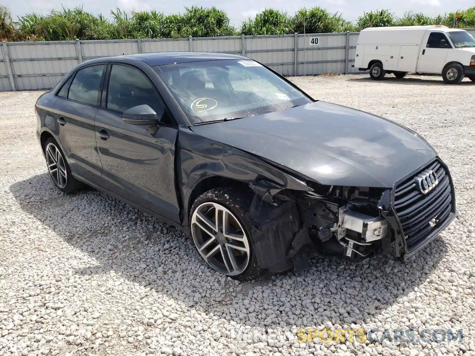 1 Photograph of a damaged car WAUAUGFFXLA055273 AUDI A3 2020