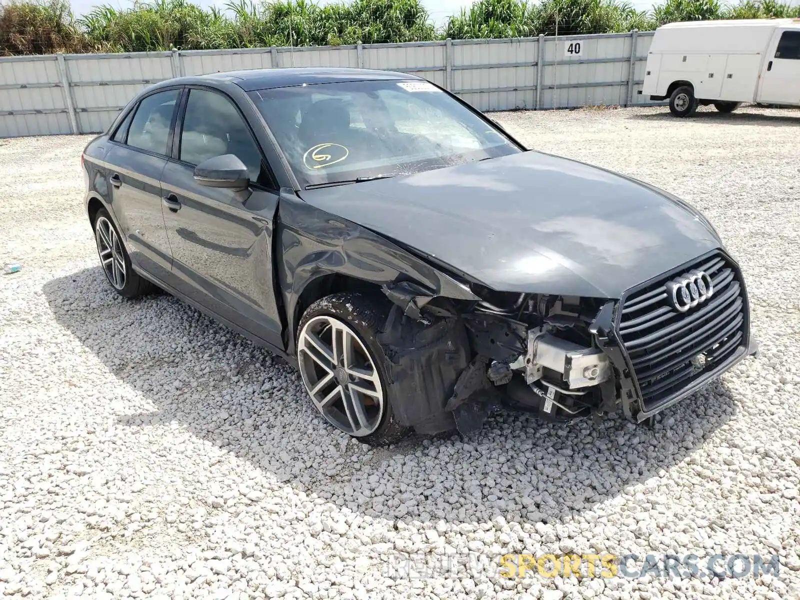 9 Фотография поврежденного автомобиля WAUAUGFFXLA055273 AUDI A3 2020