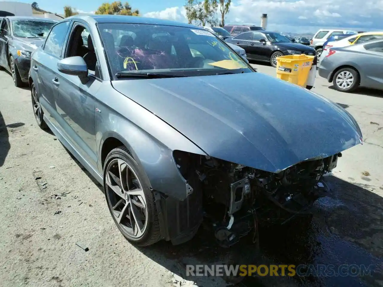 1 Photograph of a damaged car WAUBEGFF3LA073258 AUDI A3 2020