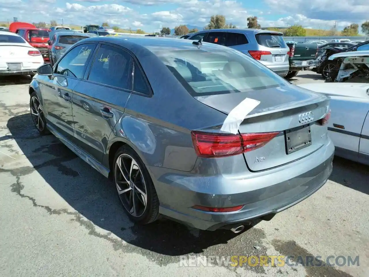 3 Photograph of a damaged car WAUBEGFF3LA073258 AUDI A3 2020