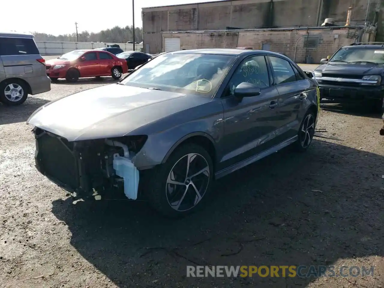 2 Photograph of a damaged car WAUBEGFF3LA102466 AUDI A3 2020