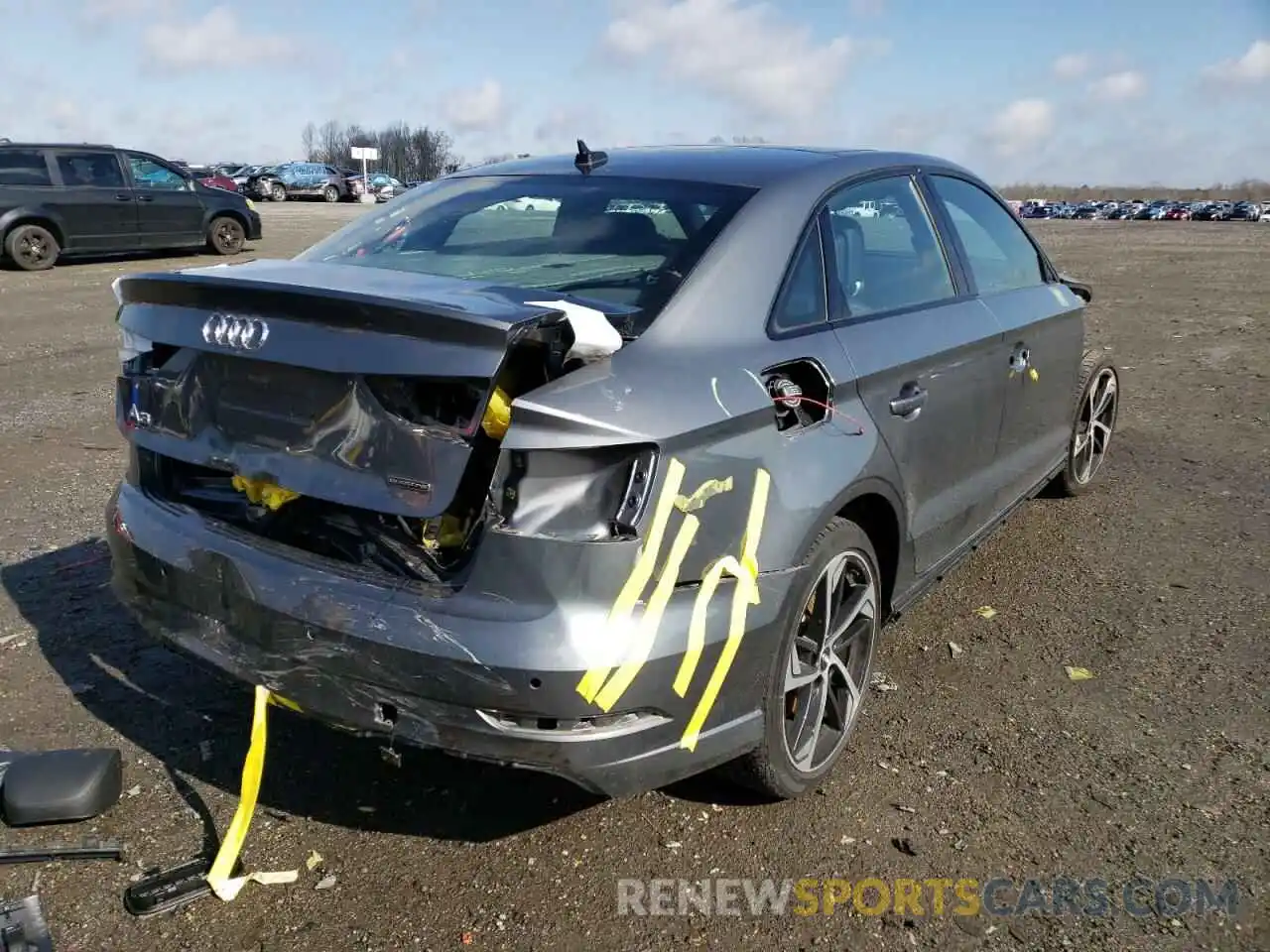 9 Photograph of a damaged car WAUBEGFF3LA102466 AUDI A3 2020