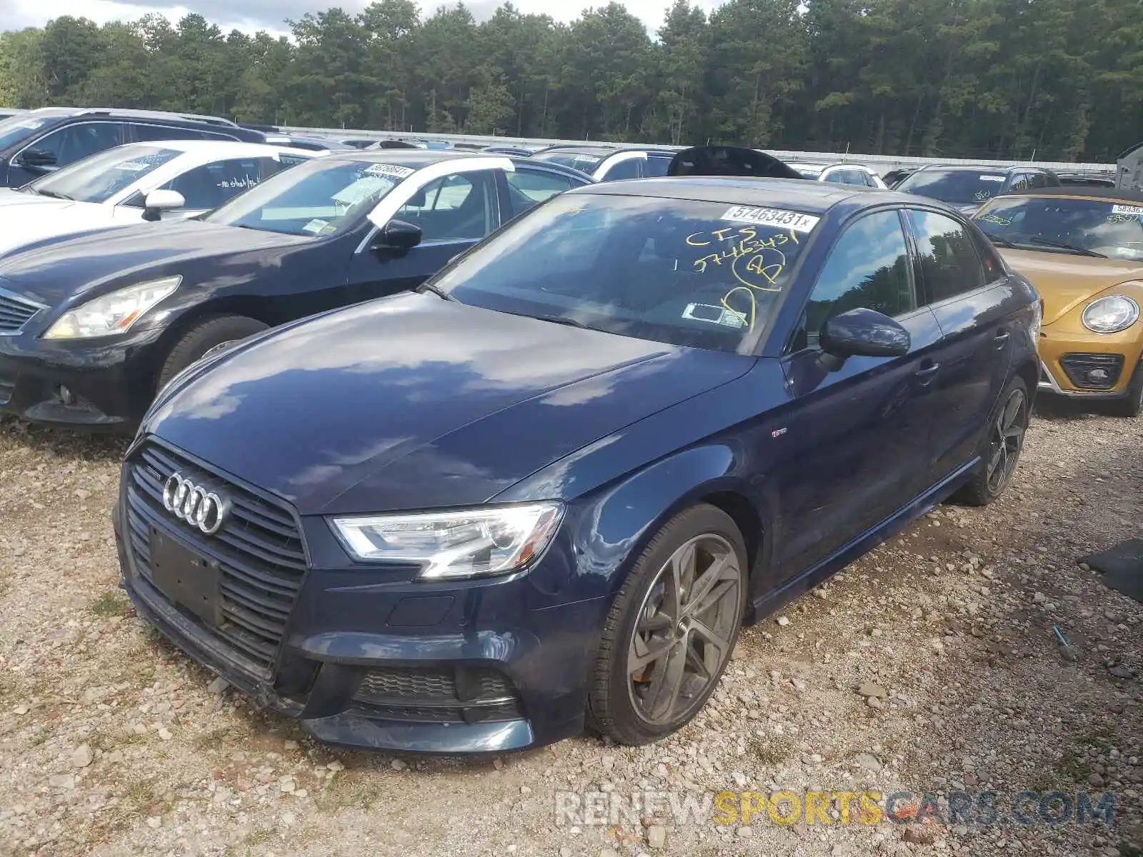 2 Фотография поврежденного автомобиля WAUBEGFF4LA093454 AUDI A3 2020