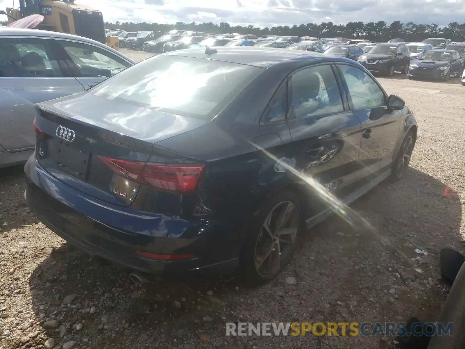 4 Photograph of a damaged car WAUBEGFF4LA093454 AUDI A3 2020