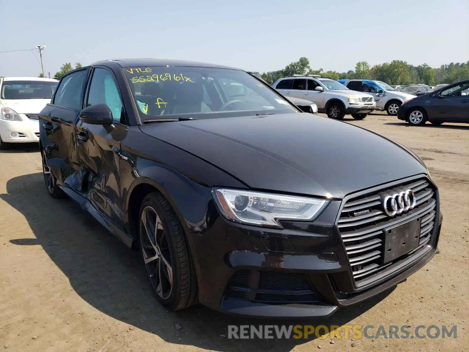 1 Photograph of a damaged car WAUBEGFF4LA104839 AUDI A3 2020