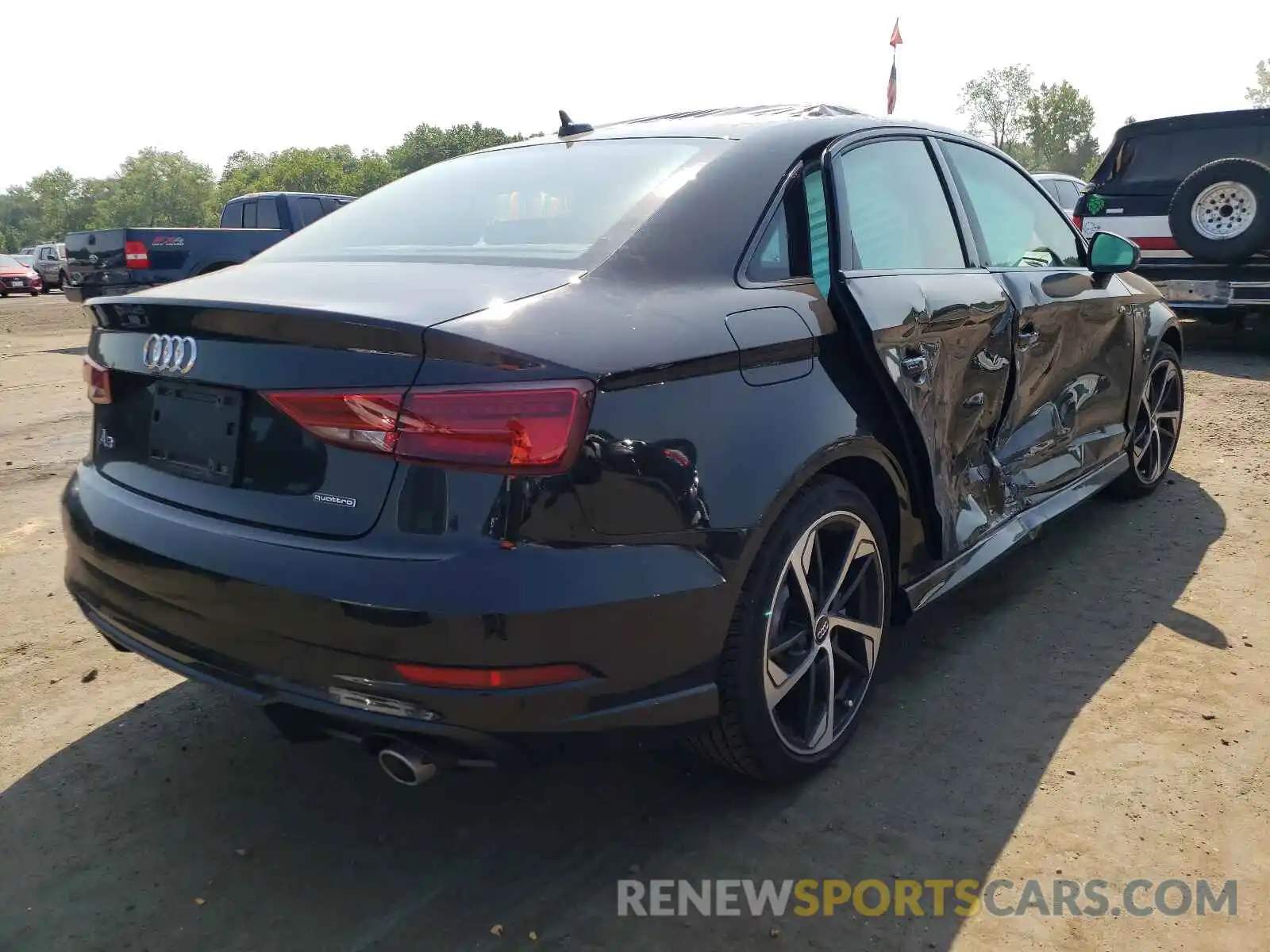 4 Photograph of a damaged car WAUBEGFF4LA104839 AUDI A3 2020