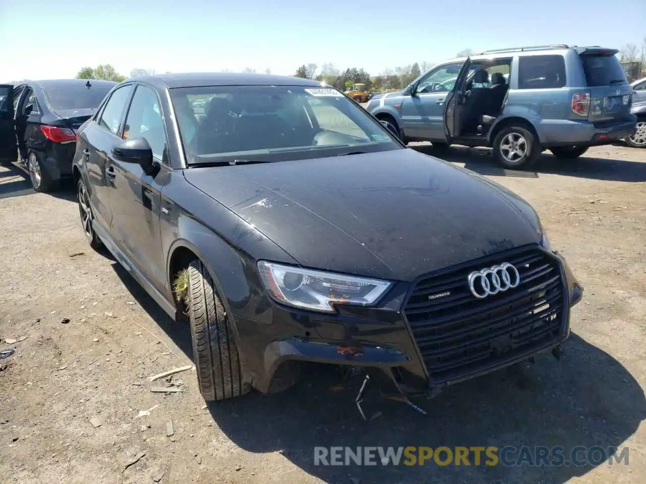 1 Photograph of a damaged car WAUBEGFF5LA059409 AUDI A3 2020