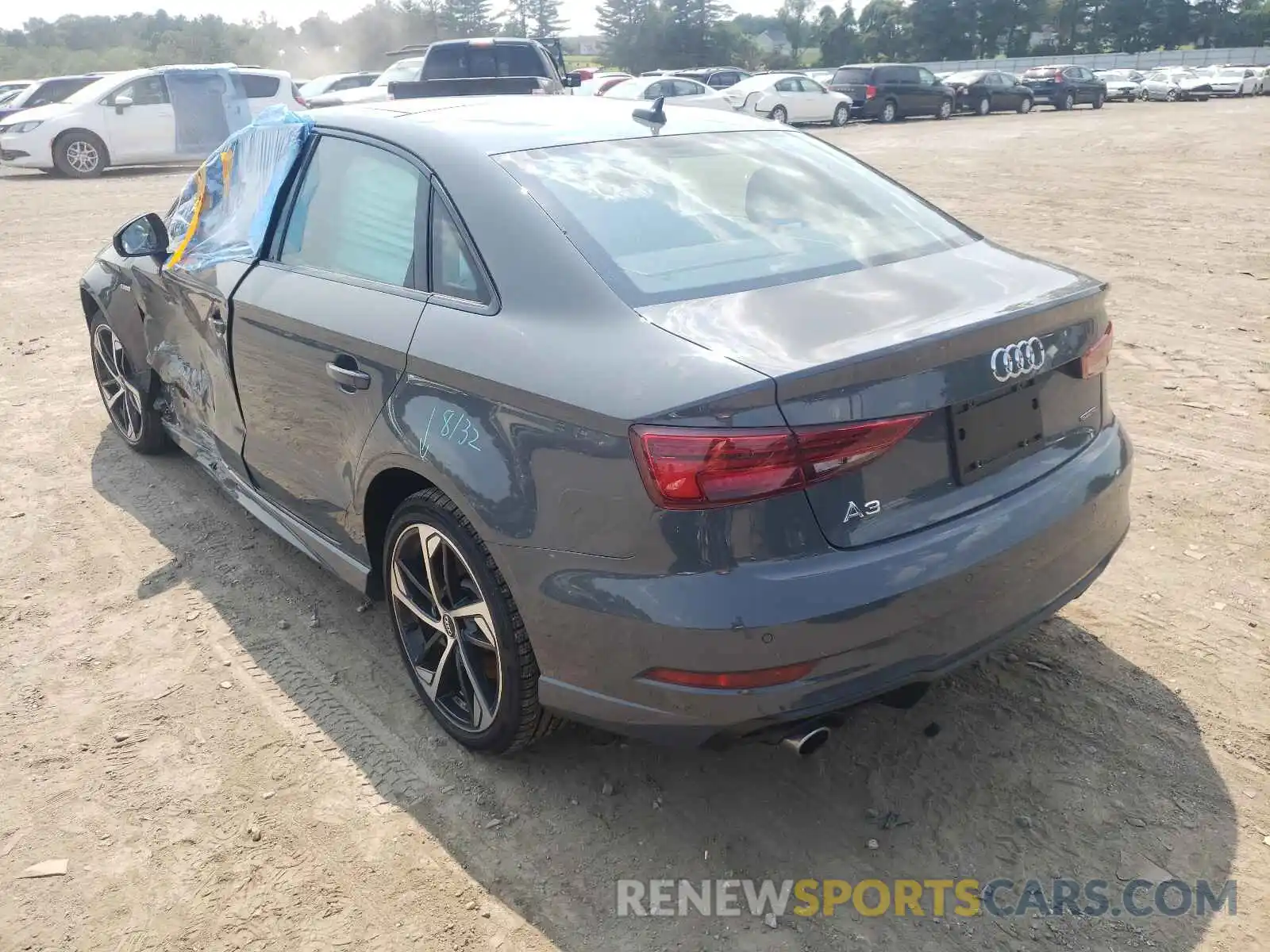 3 Photograph of a damaged car WAUBEGFF5LA101139 AUDI A3 2020