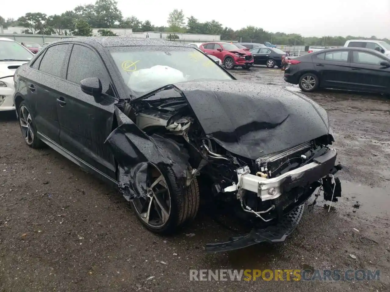 1 Photograph of a damaged car WAUBEGFF5LA104851 AUDI A3 2020