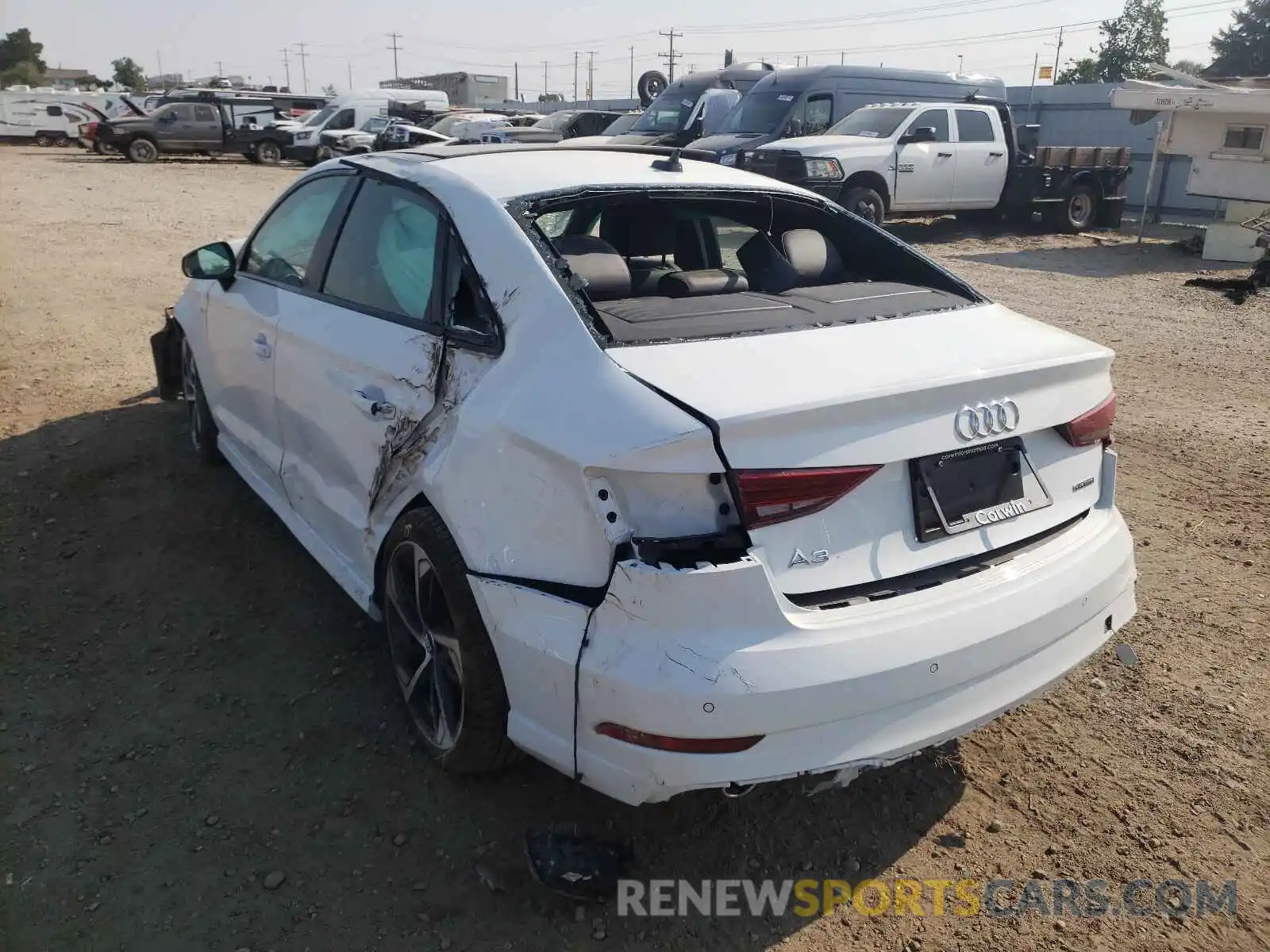 3 Photograph of a damaged car WAUBEGFF7LA079581 AUDI A3 2020