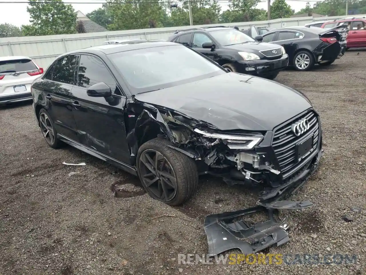 1 Photograph of a damaged car WAUBEGFF7LA096431 AUDI A3 2020