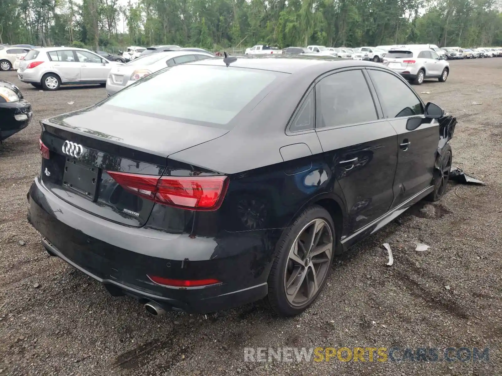 4 Photograph of a damaged car WAUBEGFF7LA096431 AUDI A3 2020