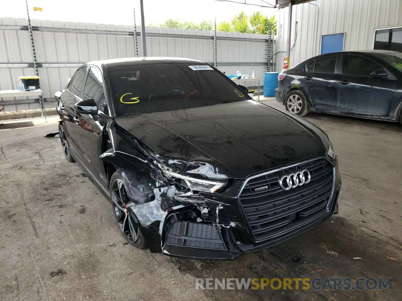 1 Photograph of a damaged car WAUBEGFF7LA100204 AUDI A3 2020