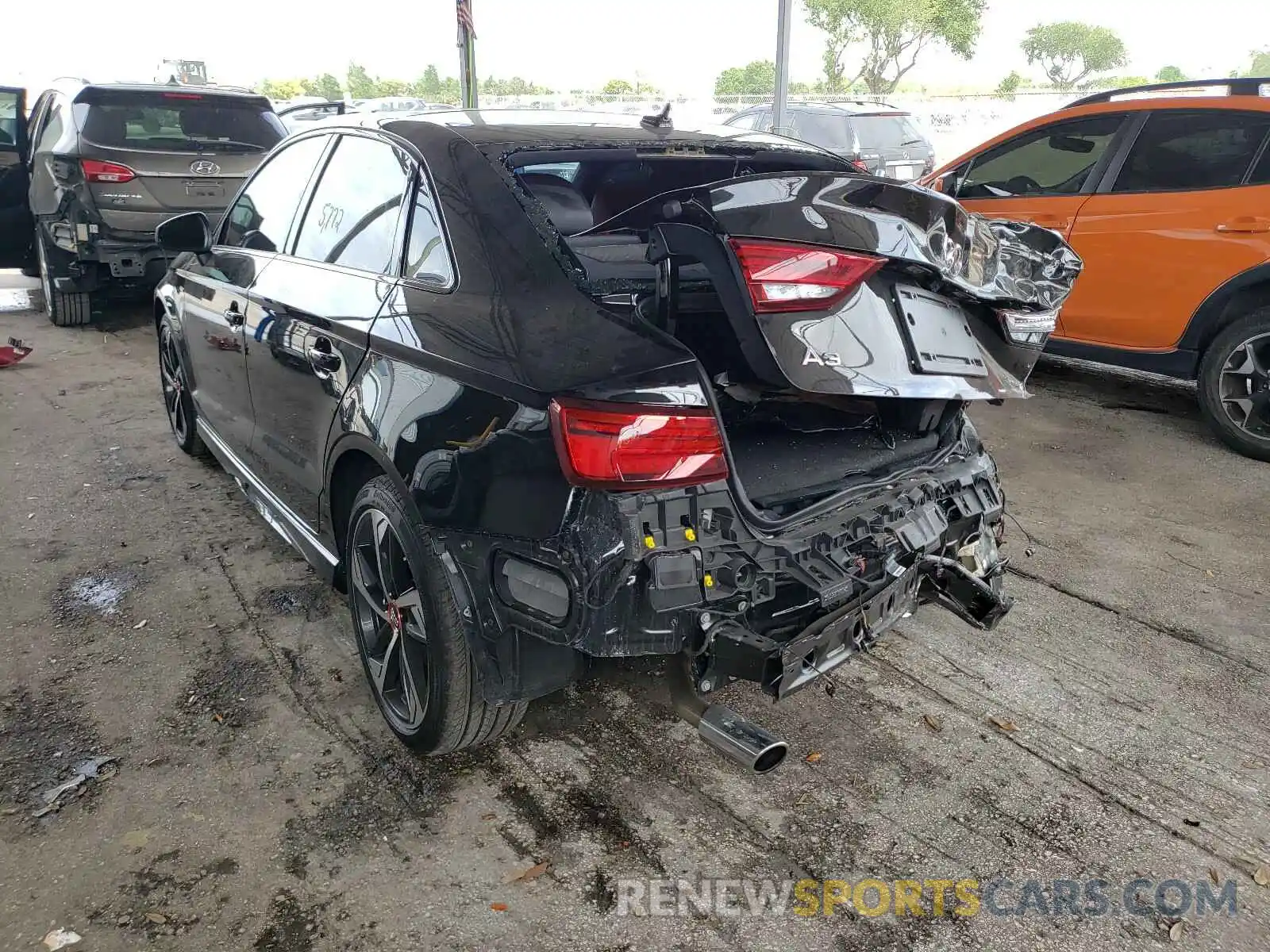 3 Photograph of a damaged car WAUBEGFF7LA100204 AUDI A3 2020