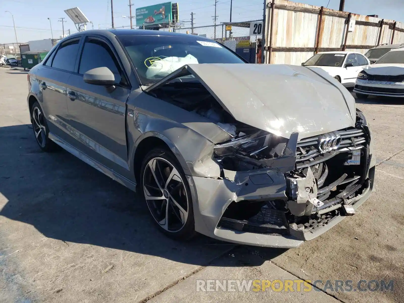 1 Photograph of a damaged car WAUBEGFF8LA038909 AUDI A3 2020