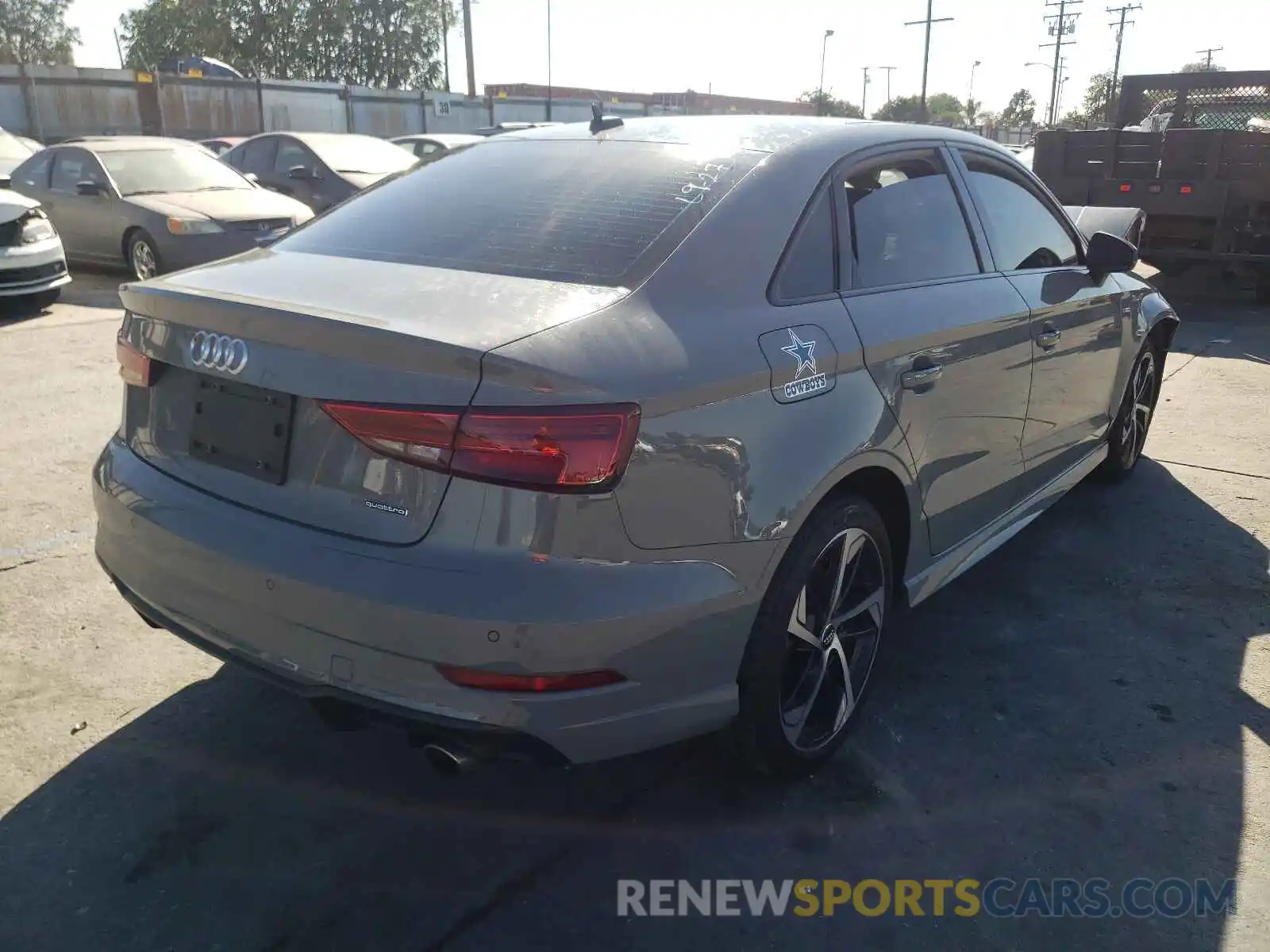 4 Photograph of a damaged car WAUBEGFF8LA038909 AUDI A3 2020