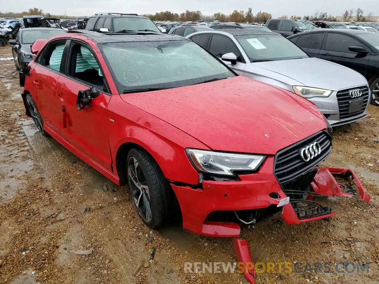 1 Photograph of a damaged car WAUBEGFF9LA001819 AUDI A3 2020