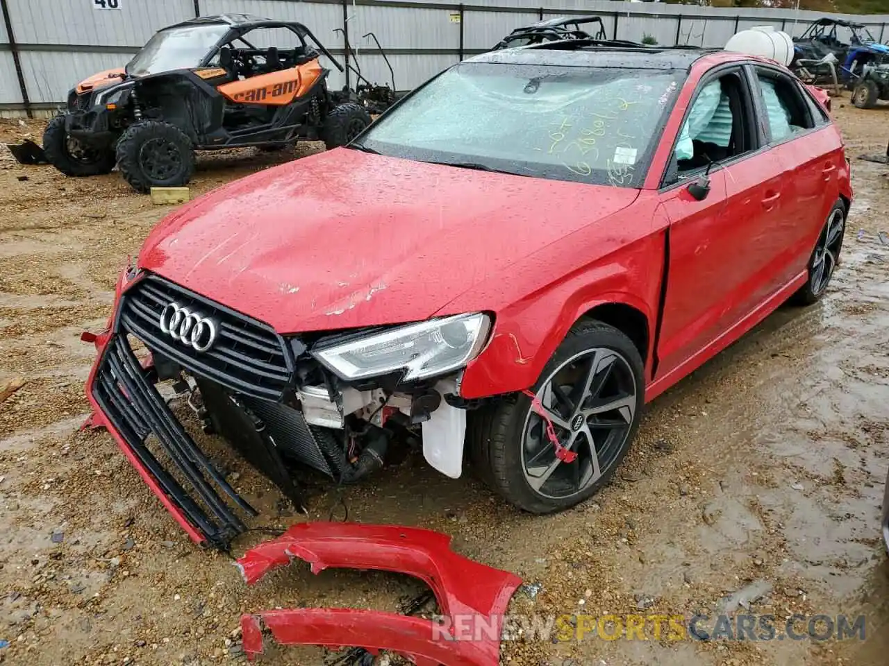 2 Photograph of a damaged car WAUBEGFF9LA001819 AUDI A3 2020