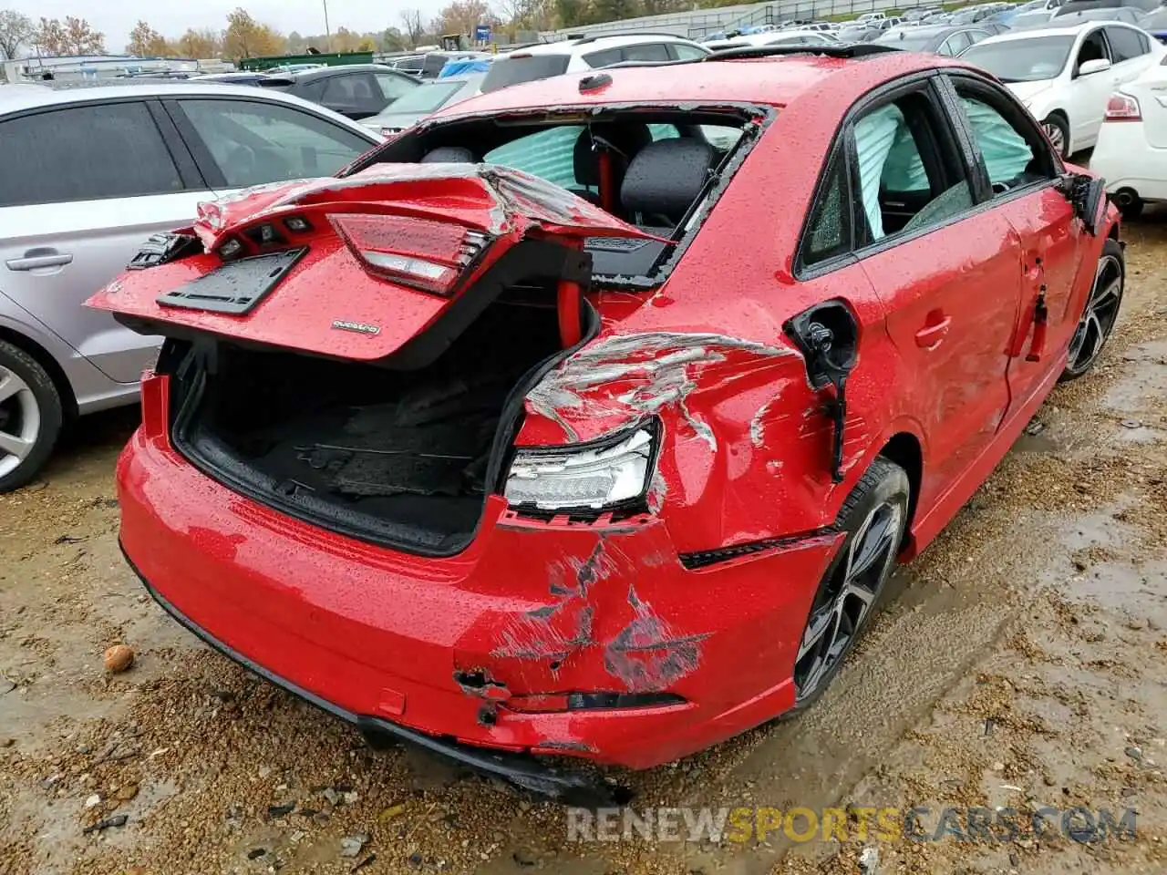 4 Photograph of a damaged car WAUBEGFF9LA001819 AUDI A3 2020