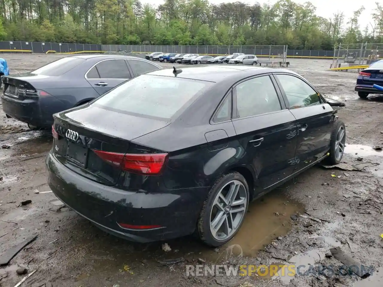 4 Фотография поврежденного автомобиля WAUCUGFF1LA104952 AUDI A3 2020