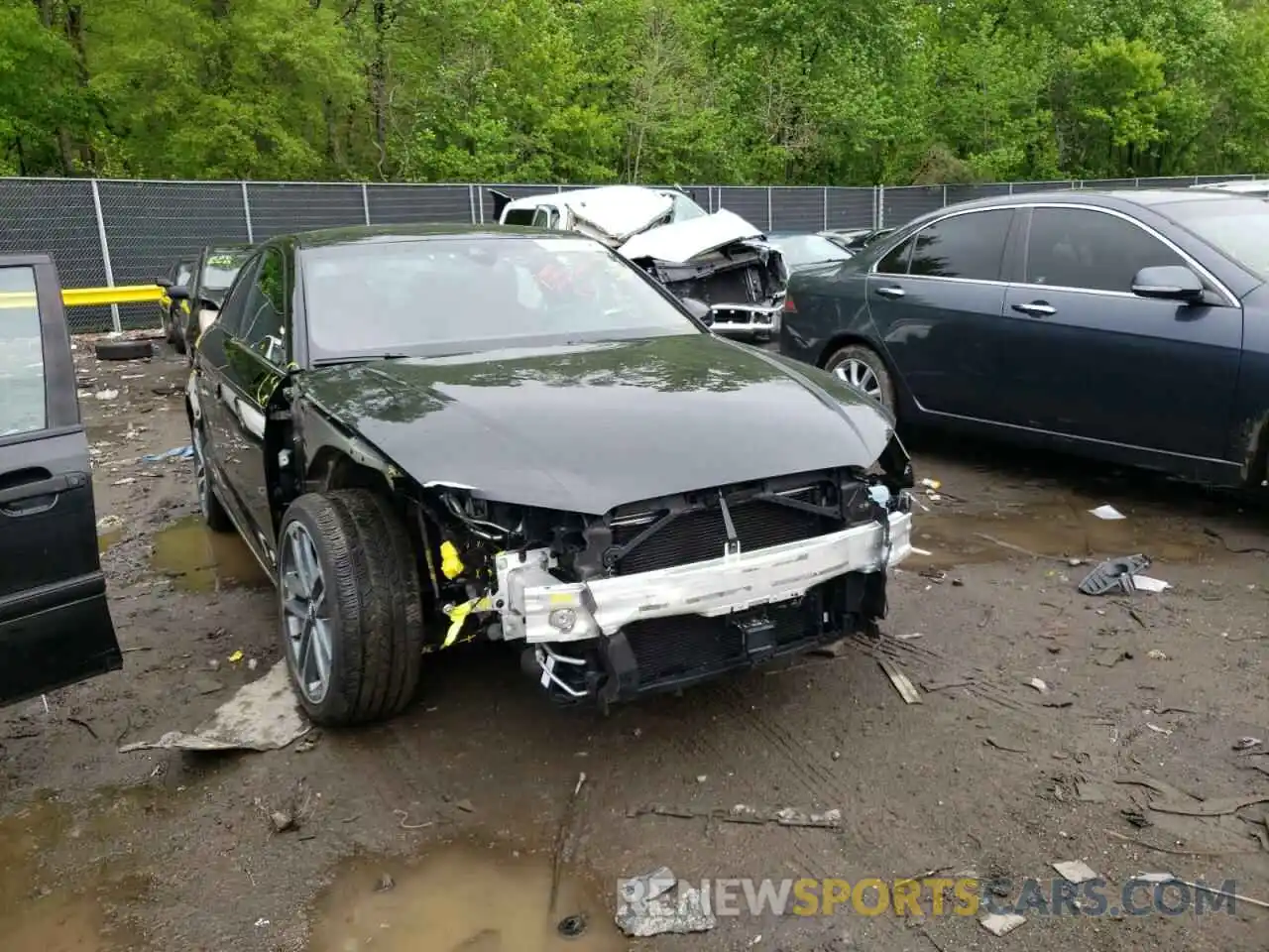 9 Photograph of a damaged car WAUCUGFF1LA104952 AUDI A3 2020