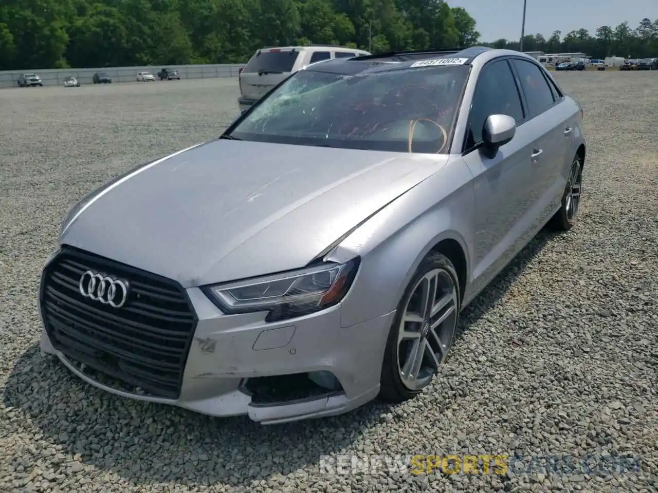 2 Photograph of a damaged car WAUCUGFF4LA032385 AUDI A3 2020