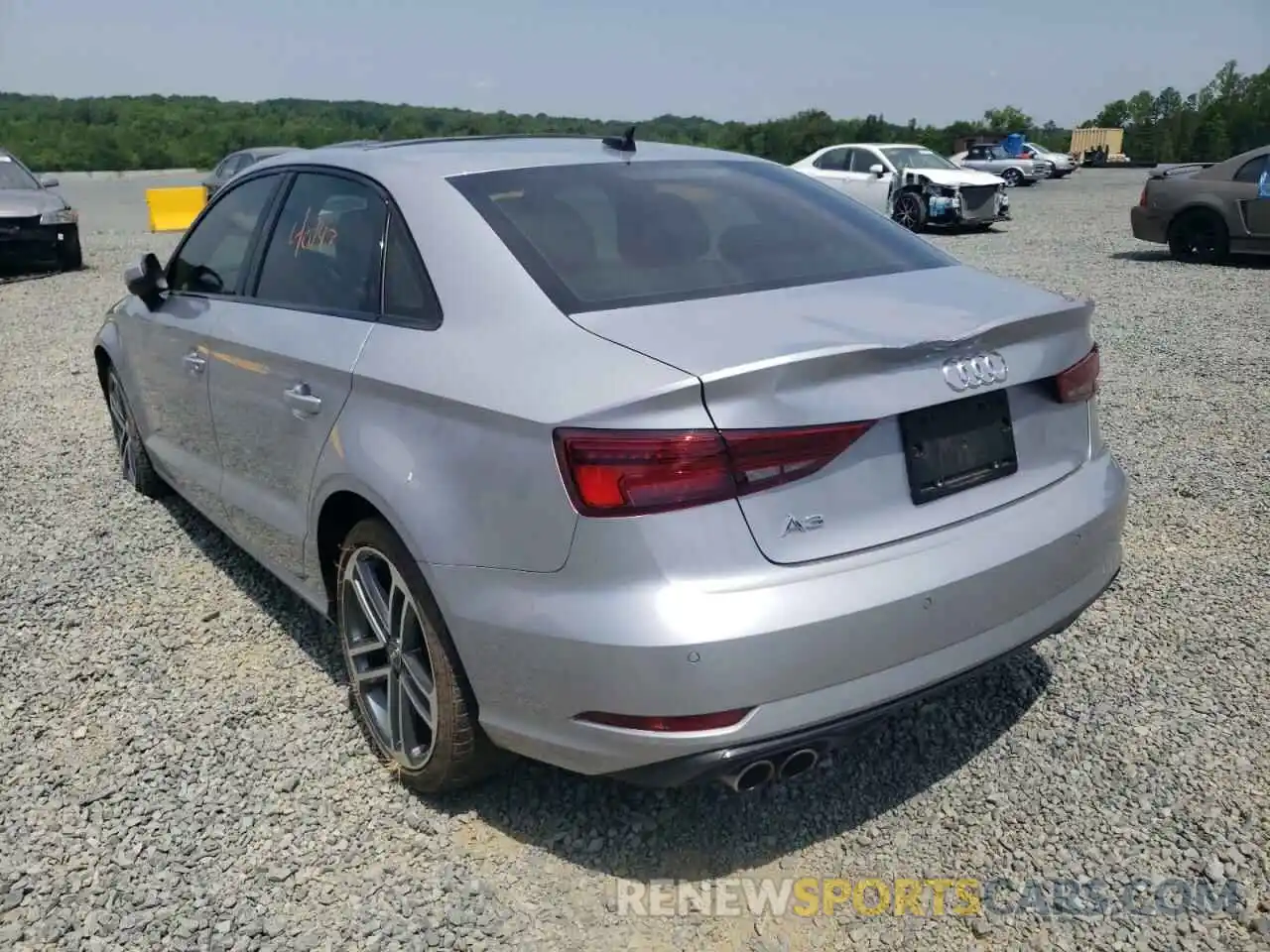 3 Photograph of a damaged car WAUCUGFF4LA032385 AUDI A3 2020