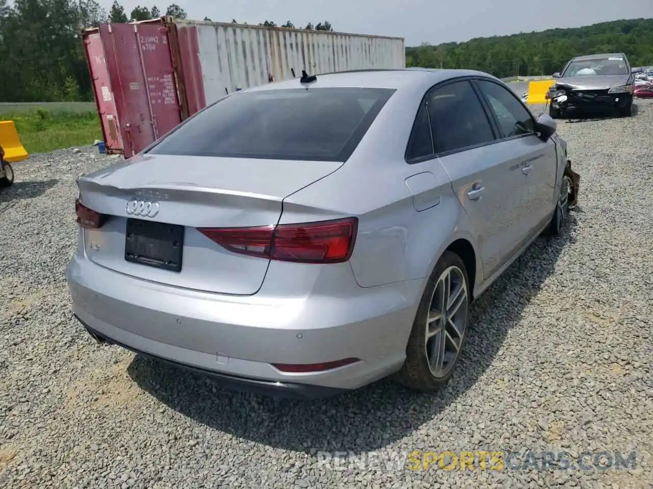 4 Photograph of a damaged car WAUCUGFF4LA032385 AUDI A3 2020