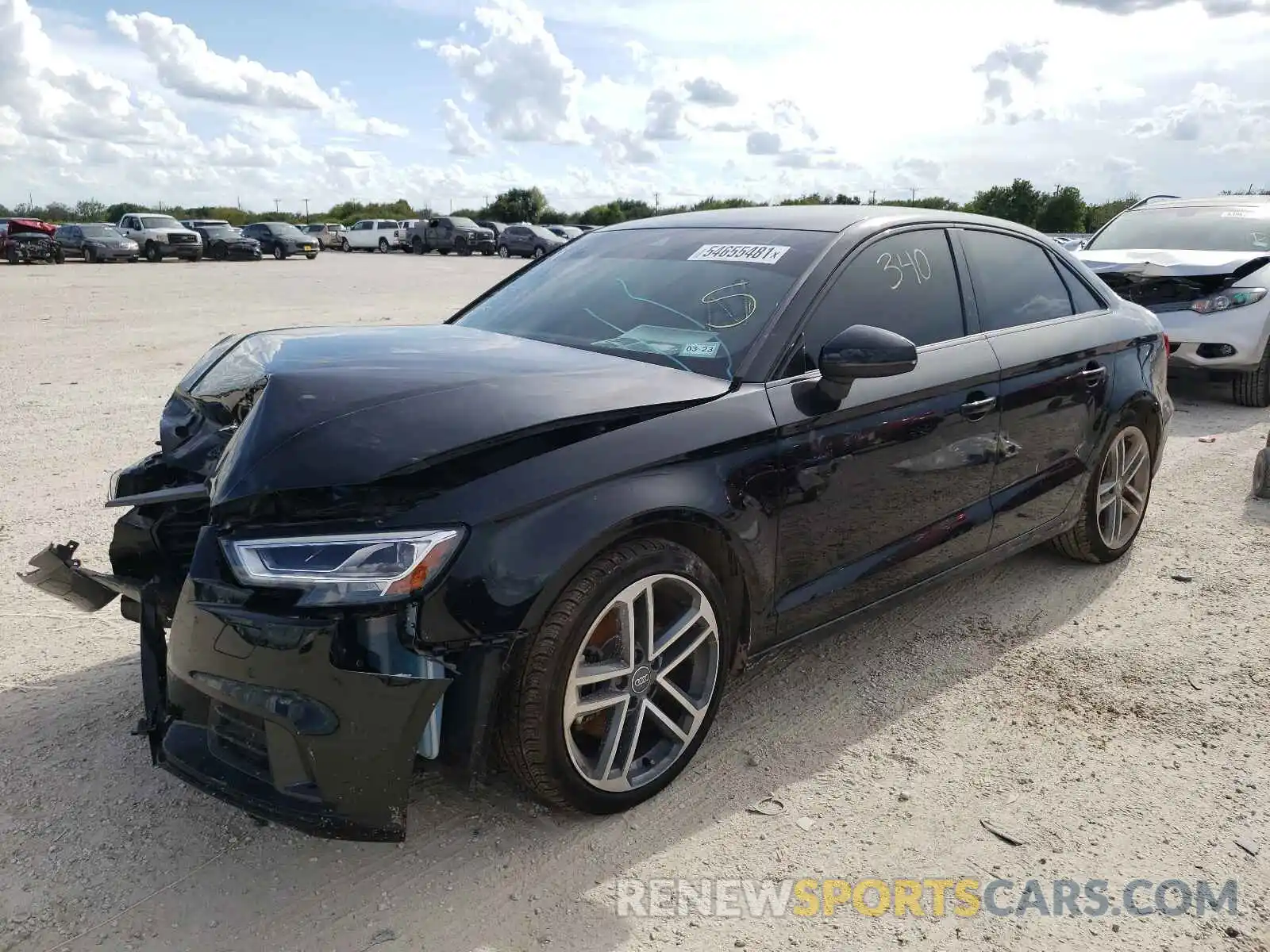 2 Photograph of a damaged car WAUCUGFF6LA071866 AUDI A3 2020