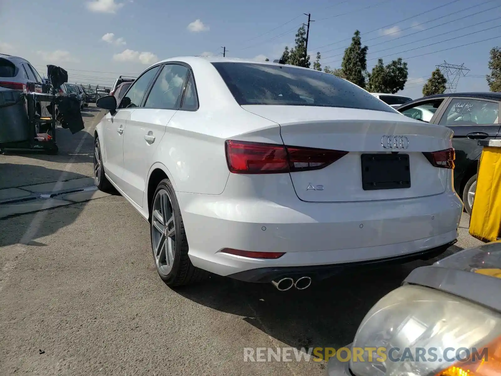 3 Photograph of a damaged car WAUCUGFF7LA105393 AUDI A3 2020