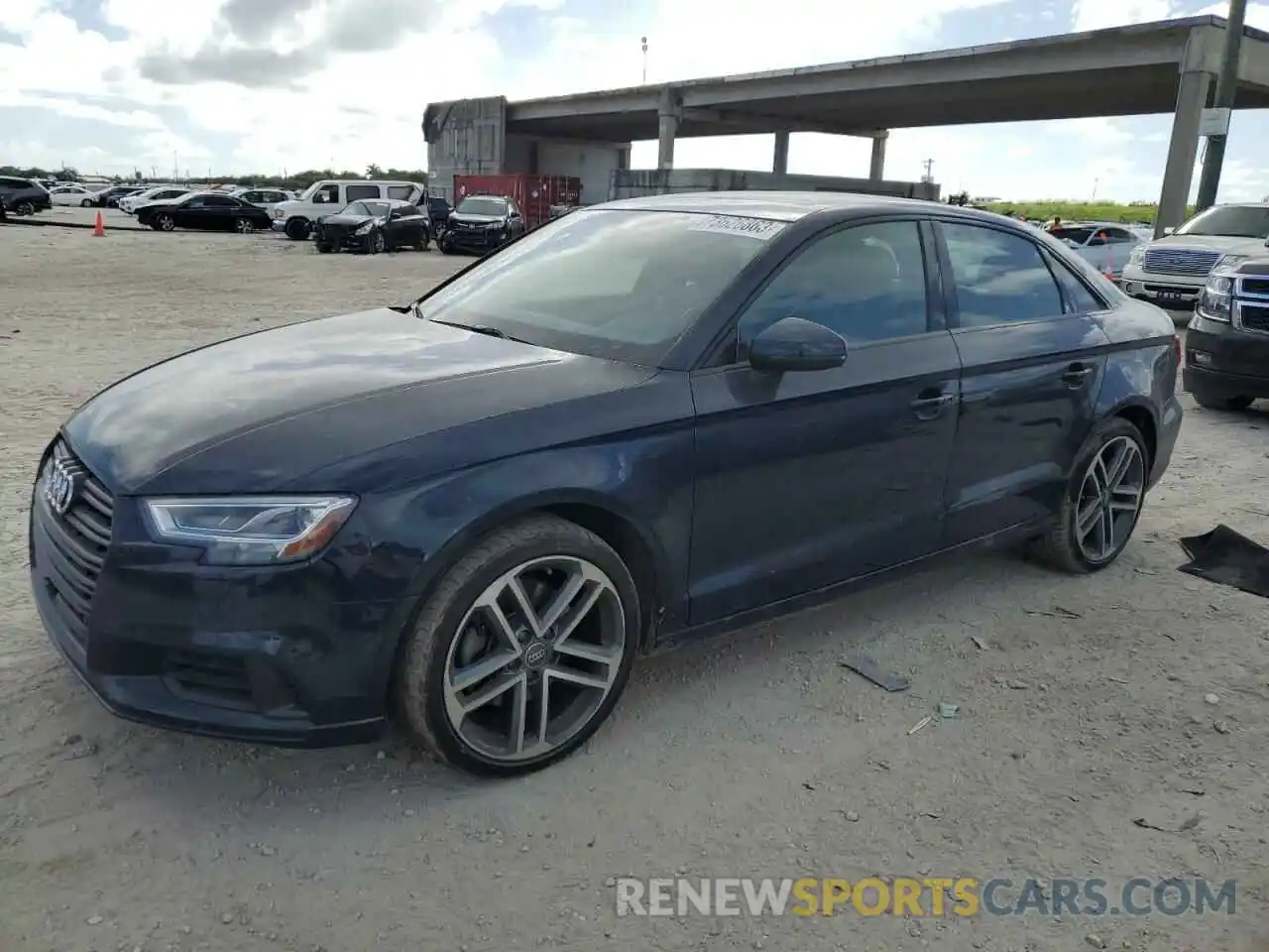 1 Photograph of a damaged car WAUCUGFF8LA101532 AUDI A3 2020