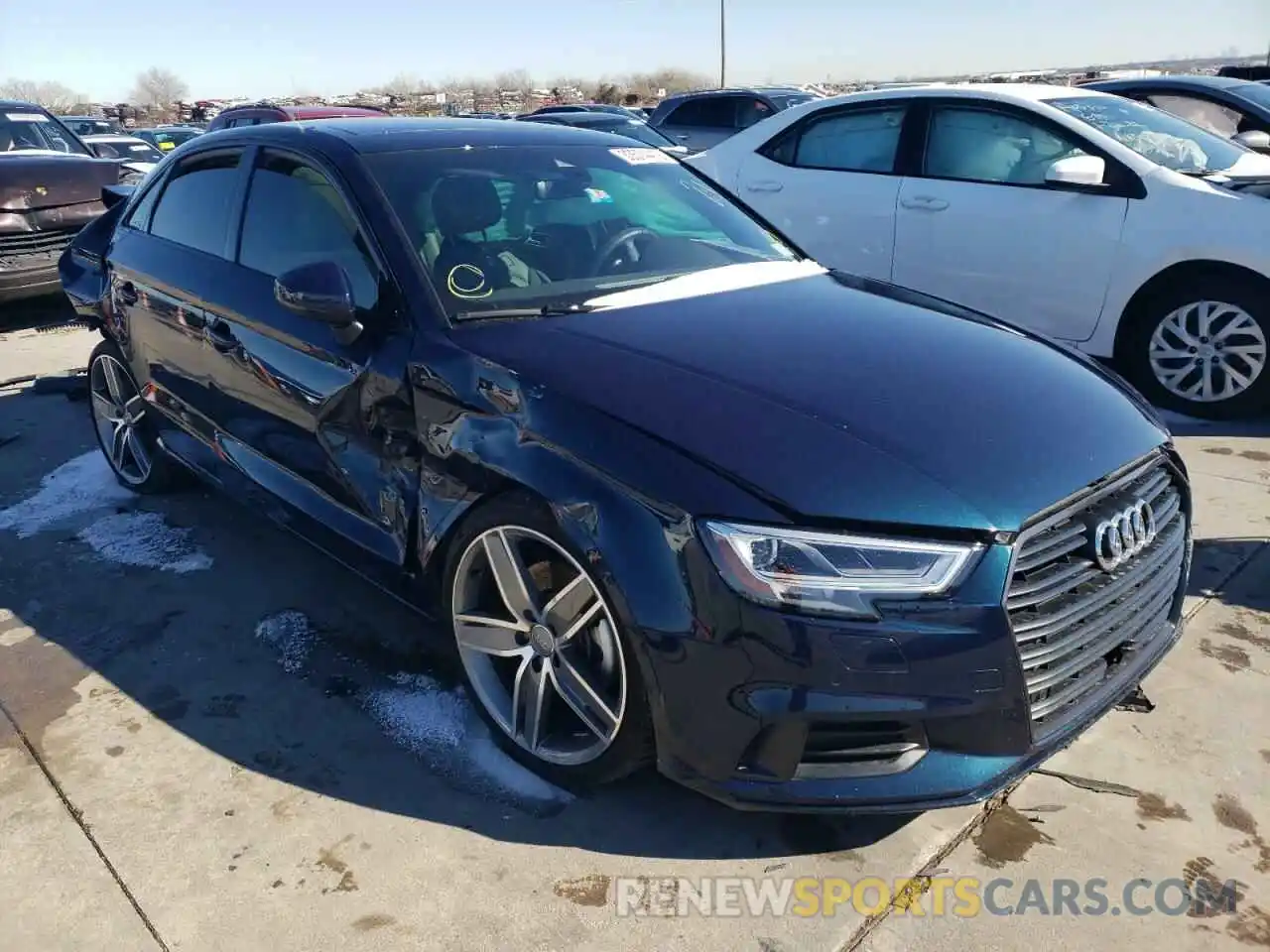 1 Photograph of a damaged car WAUCUGFFXLA094907 AUDI A3 2020