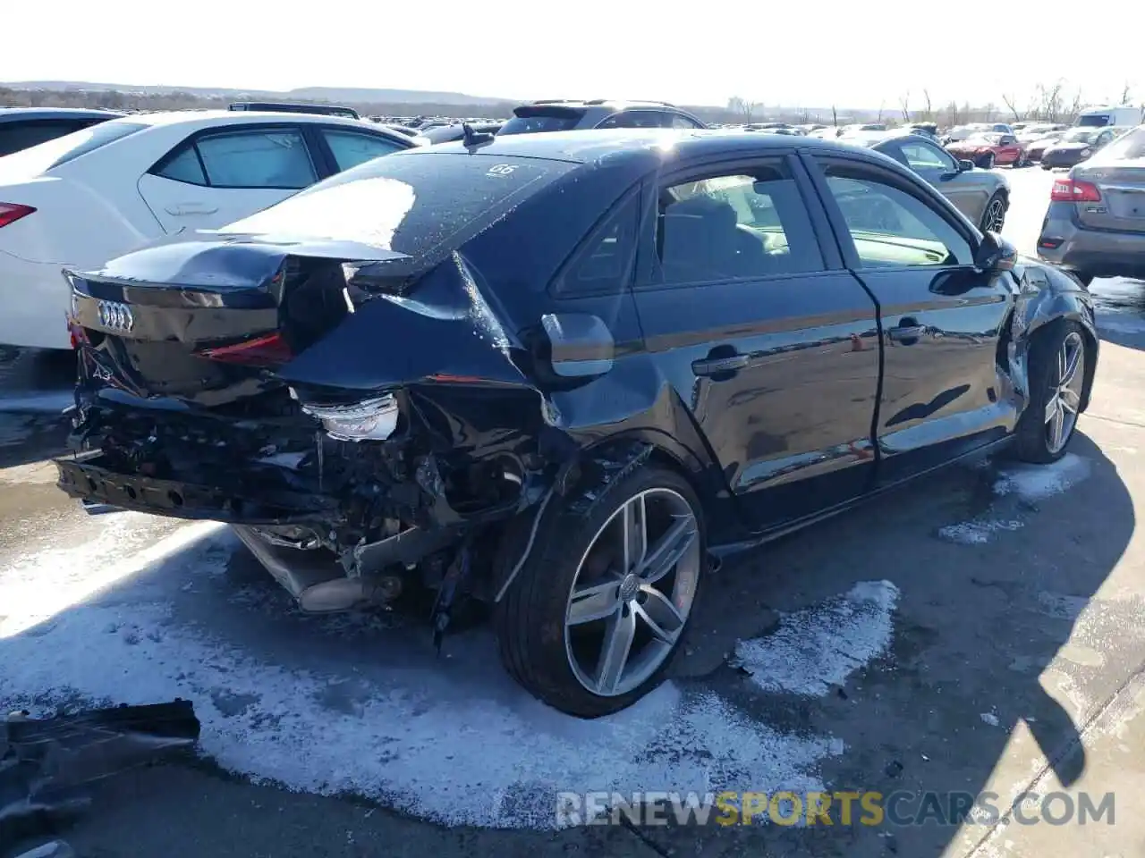 4 Photograph of a damaged car WAUCUGFFXLA094907 AUDI A3 2020