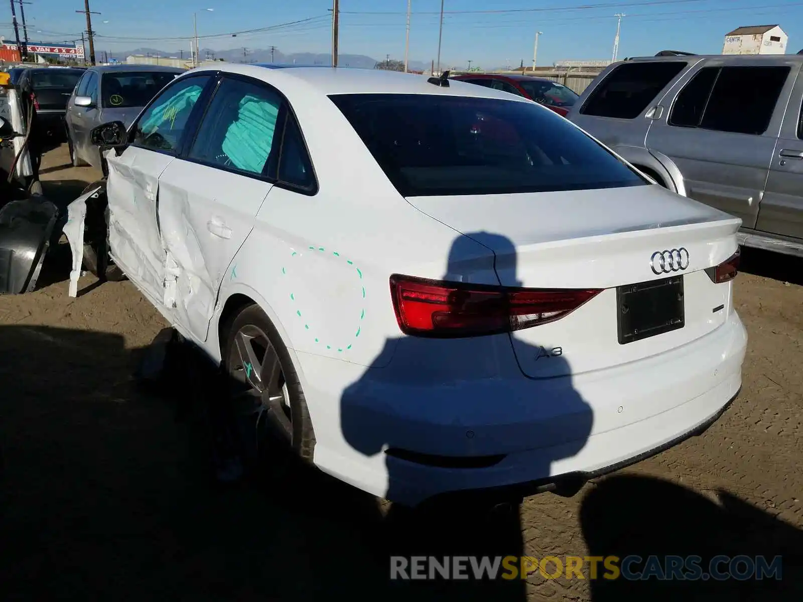 3 Photograph of a damaged car WAUJEGFF0LA038818 AUDI A3 2020