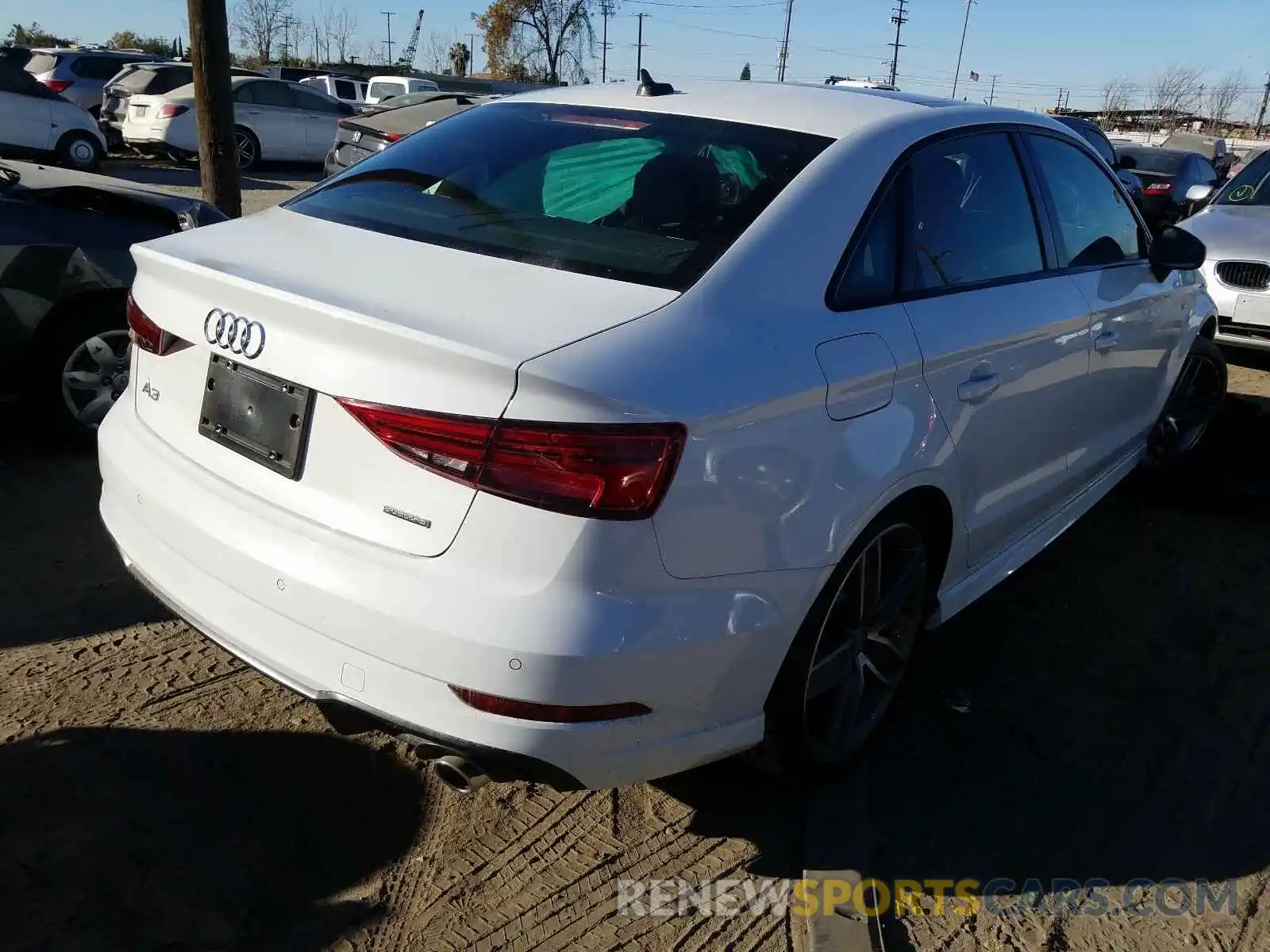 4 Photograph of a damaged car WAUJEGFF0LA038818 AUDI A3 2020