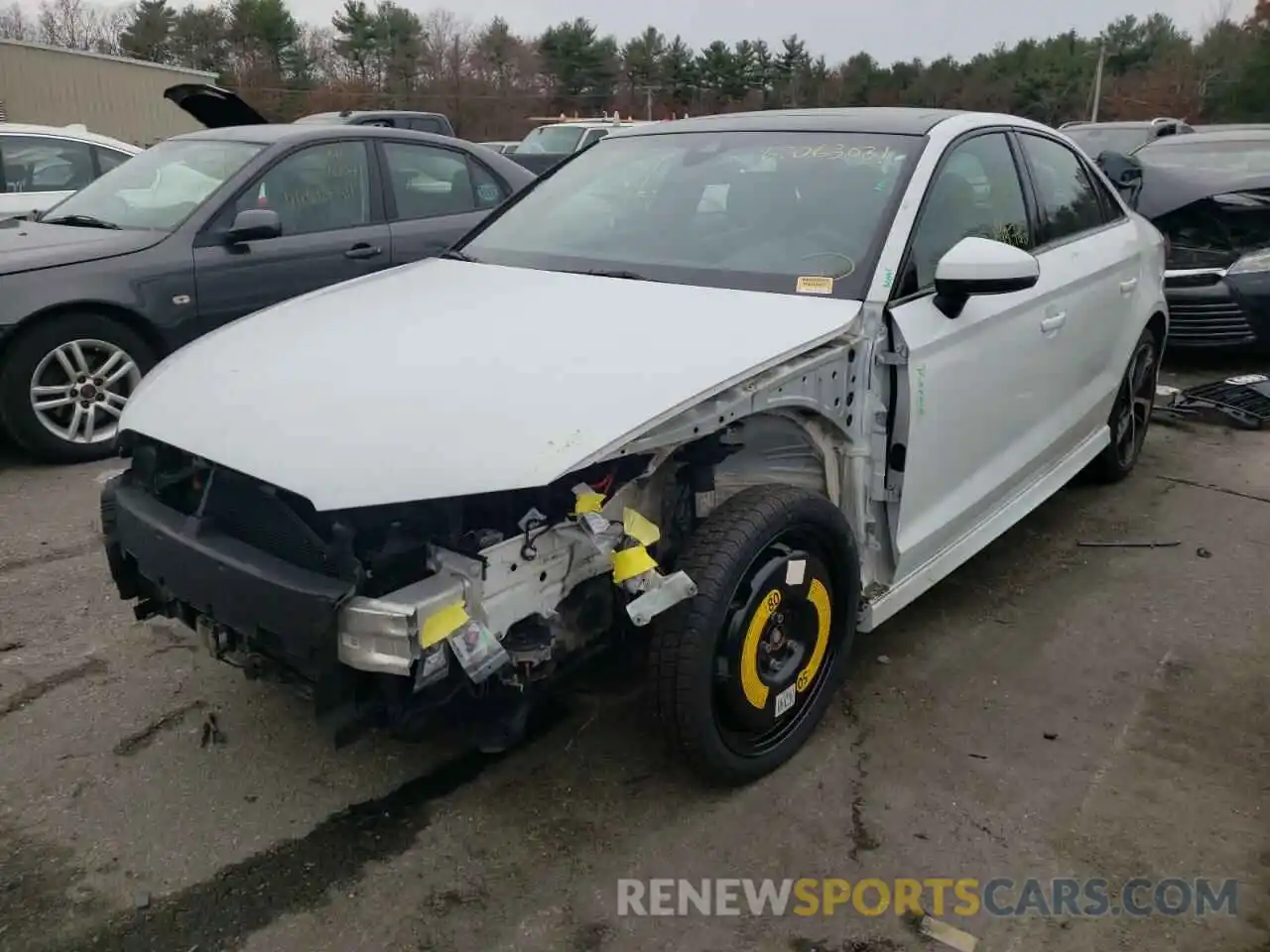 2 Photograph of a damaged car WAUJEGFF0LA074556 AUDI A3 2020