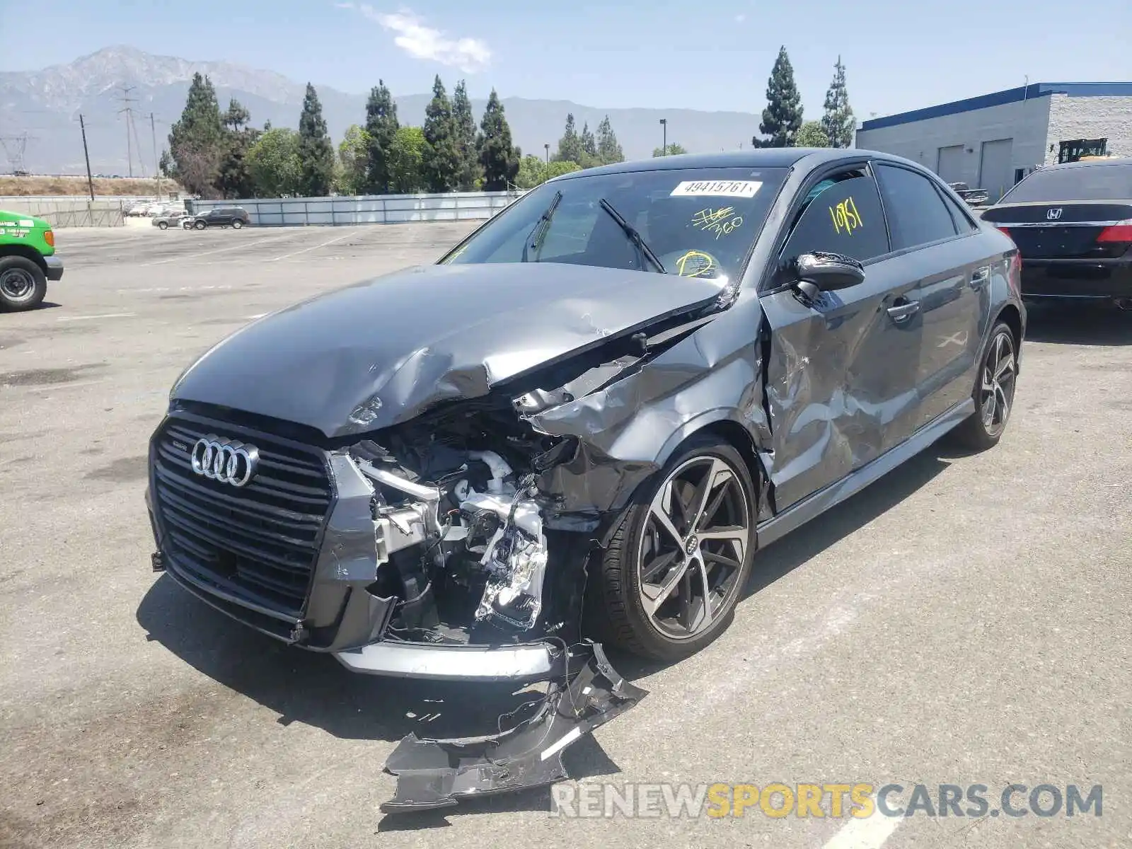 2 Photograph of a damaged car WAUJEGFF1LA058656 AUDI A3 2020