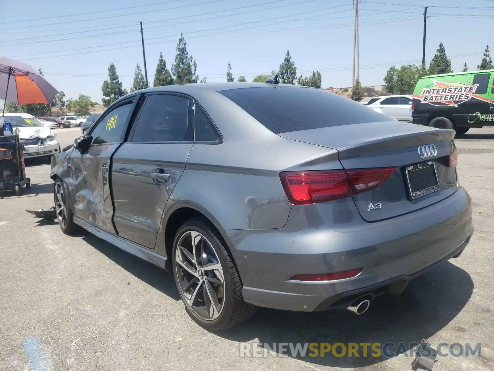 3 Photograph of a damaged car WAUJEGFF1LA058656 AUDI A3 2020