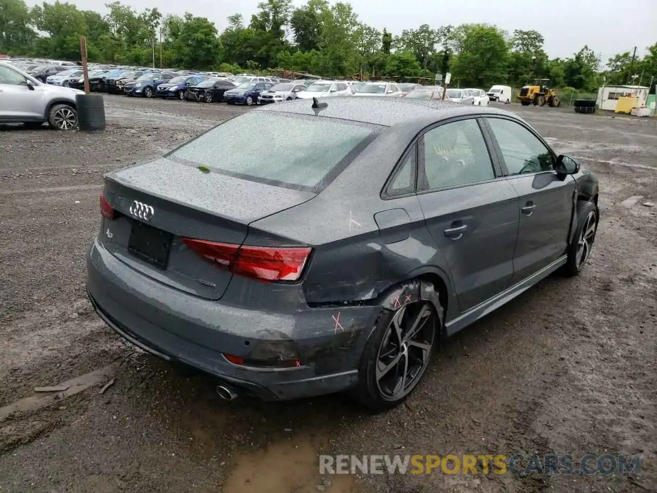 4 Photograph of a damaged car WAUJEGFF3LA000435 AUDI A3 2020