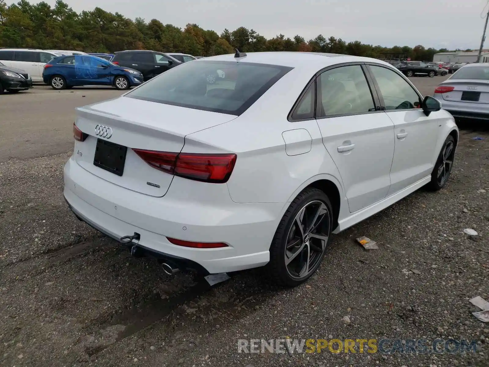 4 Photograph of a damaged car WAUJEGFF3LA037551 AUDI A3 2020