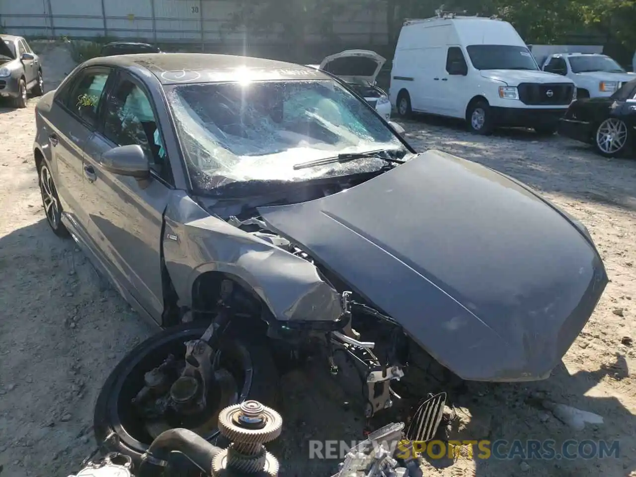 1 Photograph of a damaged car WAUJEGFF3LA103418 AUDI A3 2020