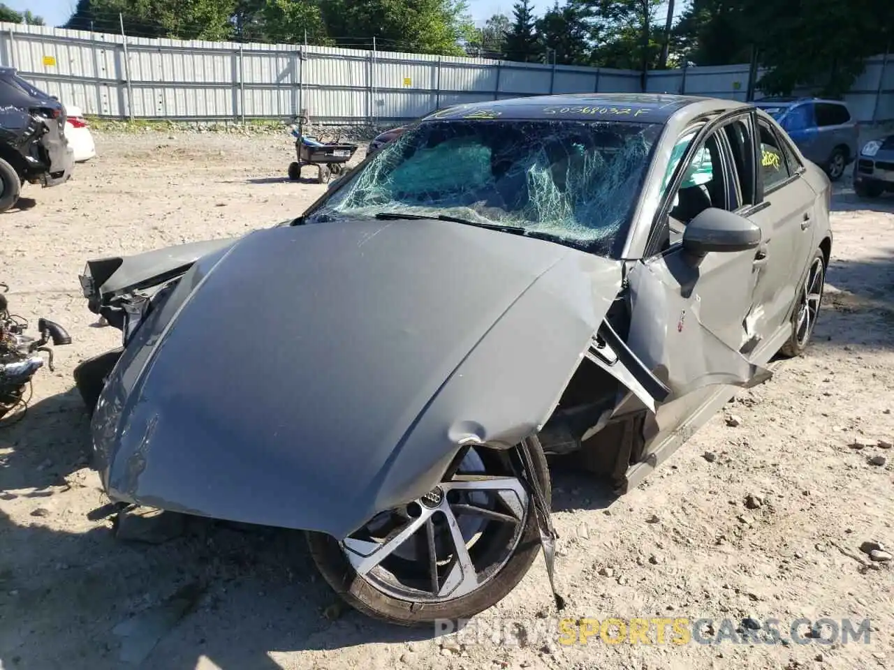 2 Photograph of a damaged car WAUJEGFF3LA103418 AUDI A3 2020