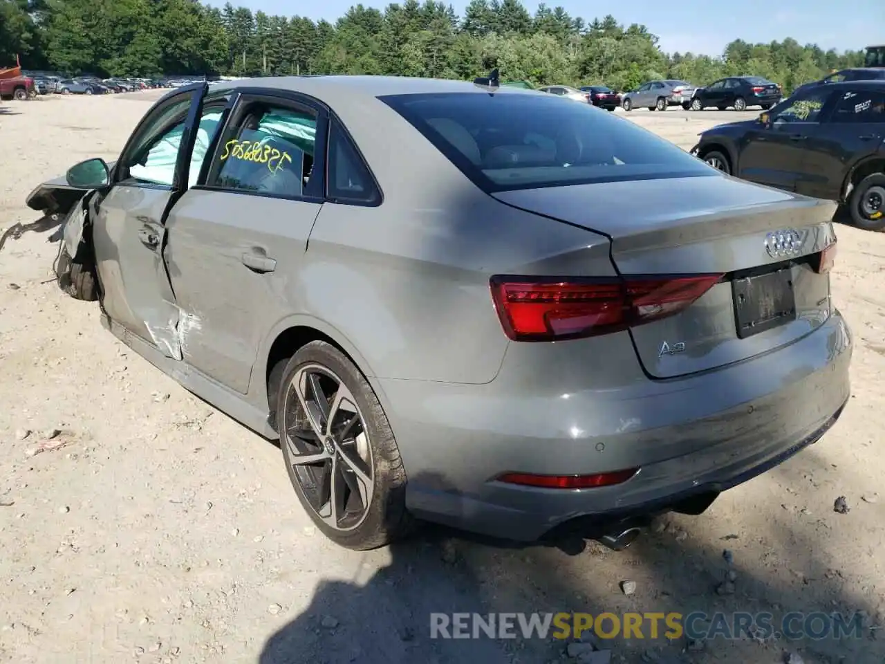 3 Photograph of a damaged car WAUJEGFF3LA103418 AUDI A3 2020