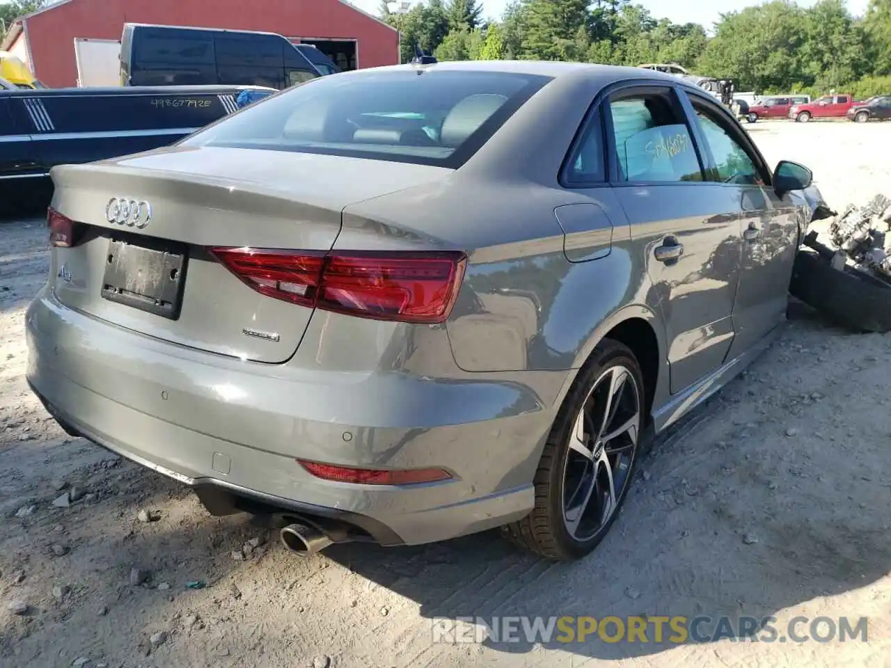 4 Photograph of a damaged car WAUJEGFF3LA103418 AUDI A3 2020