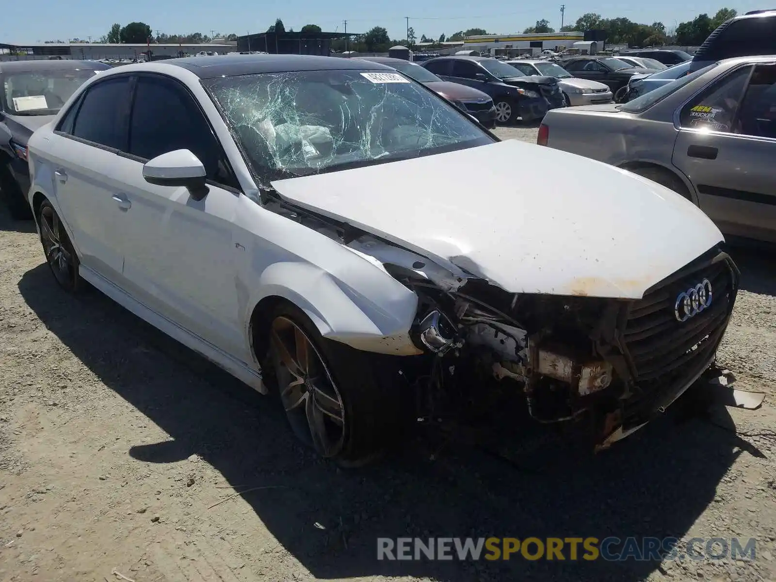 1 Photograph of a damaged car WAUJEGFF4LA078822 AUDI A3 2020