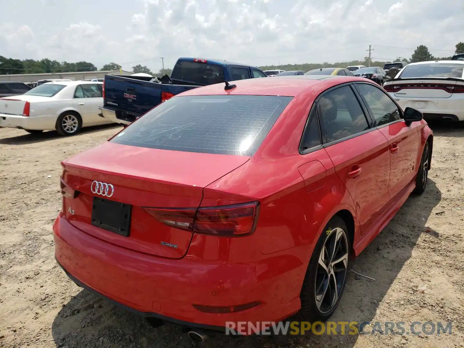 4 Photograph of a damaged car WAUJEGFF5LA022565 AUDI A3 2020