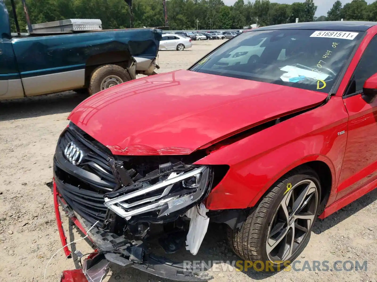 9 Photograph of a damaged car WAUJEGFF5LA022565 AUDI A3 2020