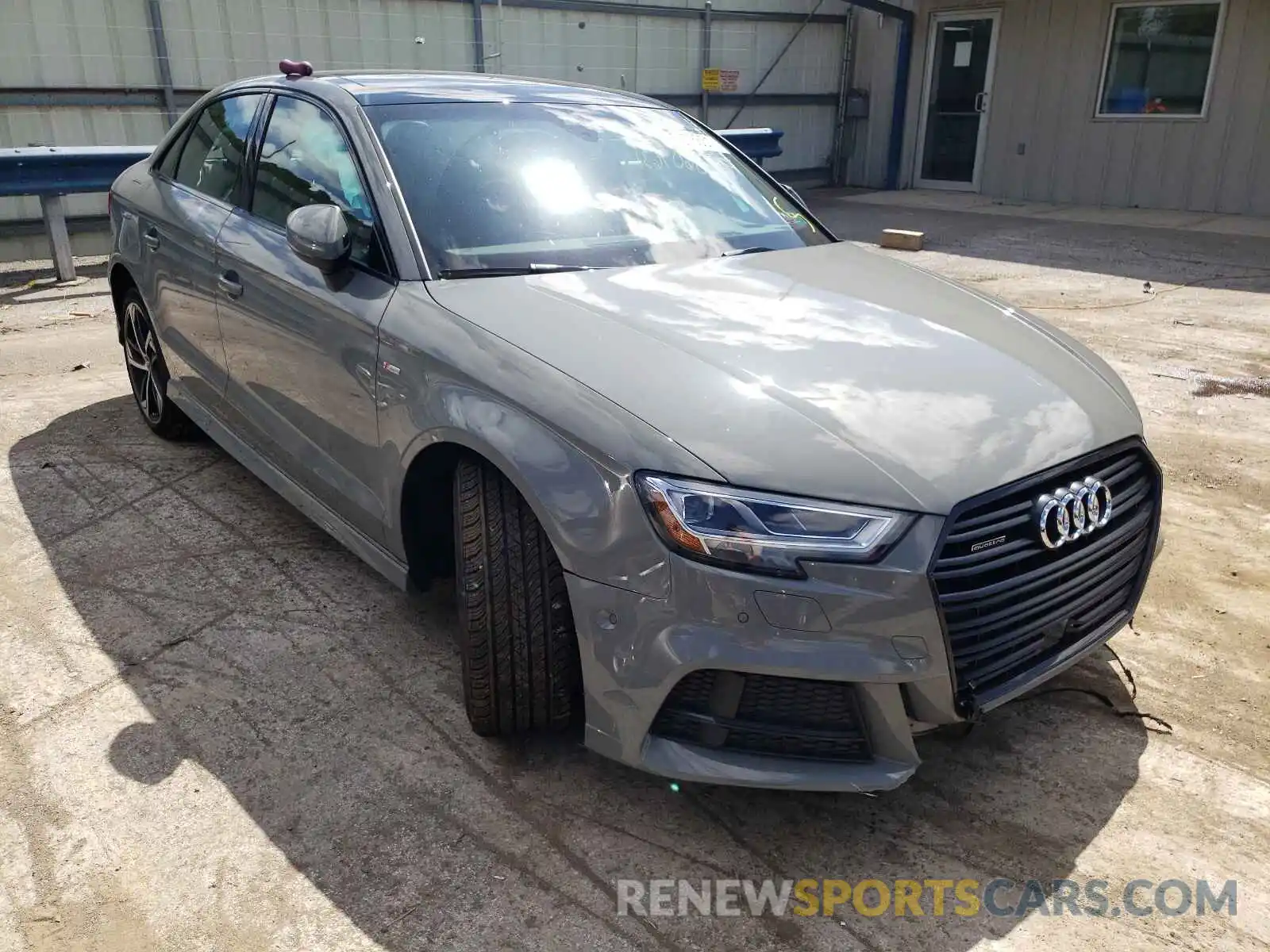 1 Photograph of a damaged car WAUJEGFF9LA100586 AUDI A3 2020