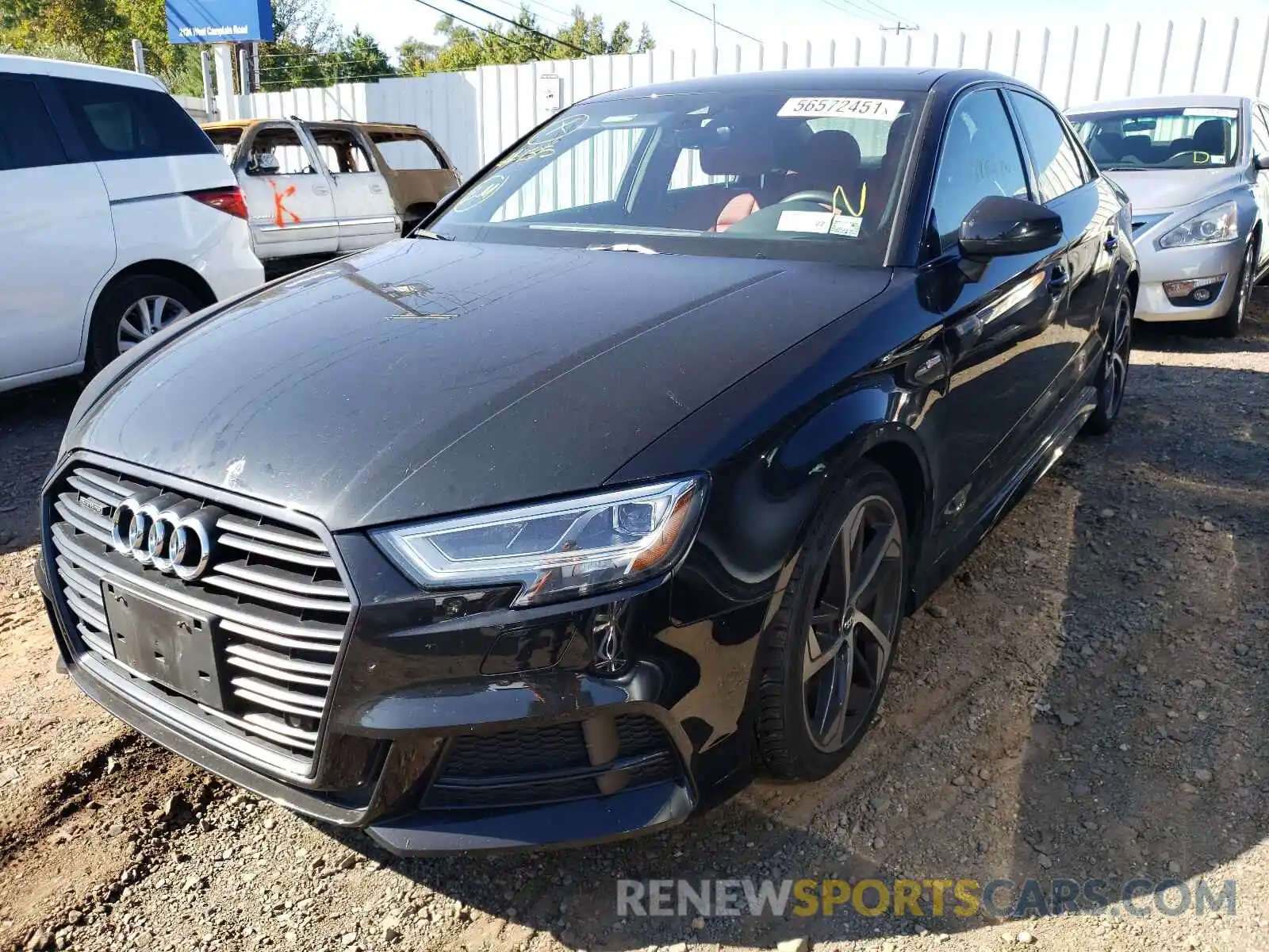 2 Фотография поврежденного автомобиля WAUJEGFFXLA005471 AUDI A3 2020