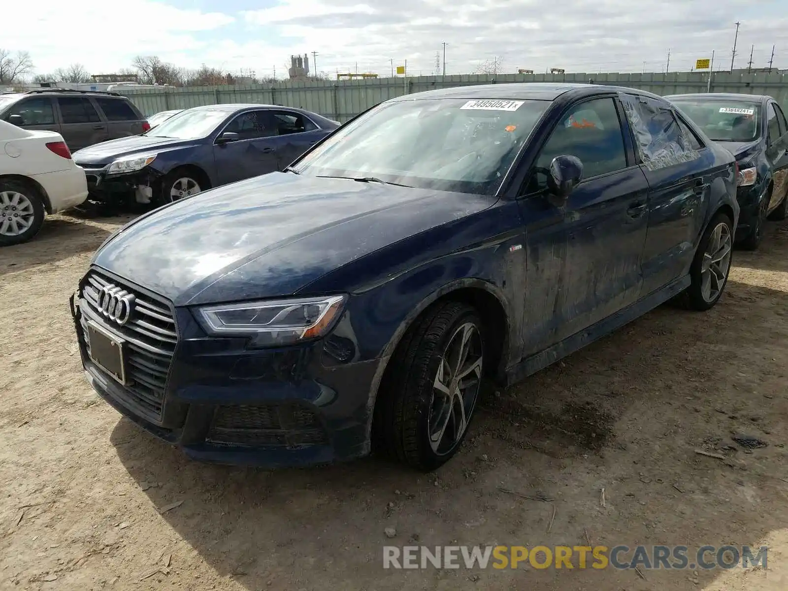 2 Photograph of a damaged car WAUJEGFFXLA095222 AUDI A3 2020